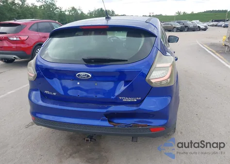 2014 Ford Focus Titanium z USA, uszkodzony, nr VIN 1FADP3N20EL308676